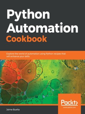 cover image of Python Automation Cookbook
